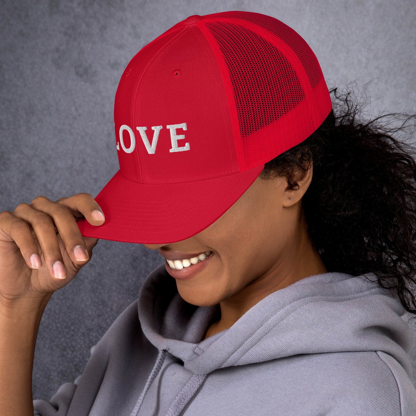 LOVE BY XCLUSIF POETIX Trucker Cap