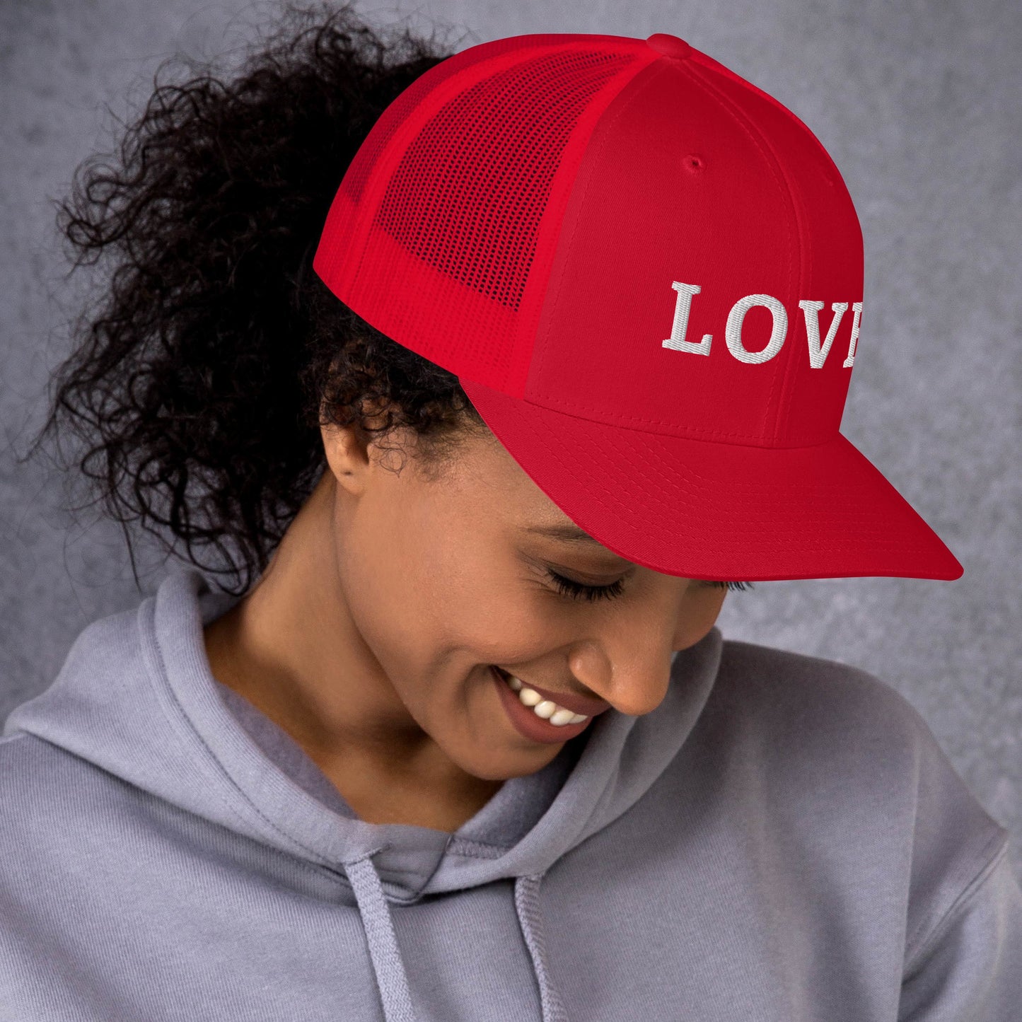 LOVE BY XCLUSIF POETIX Trucker Cap