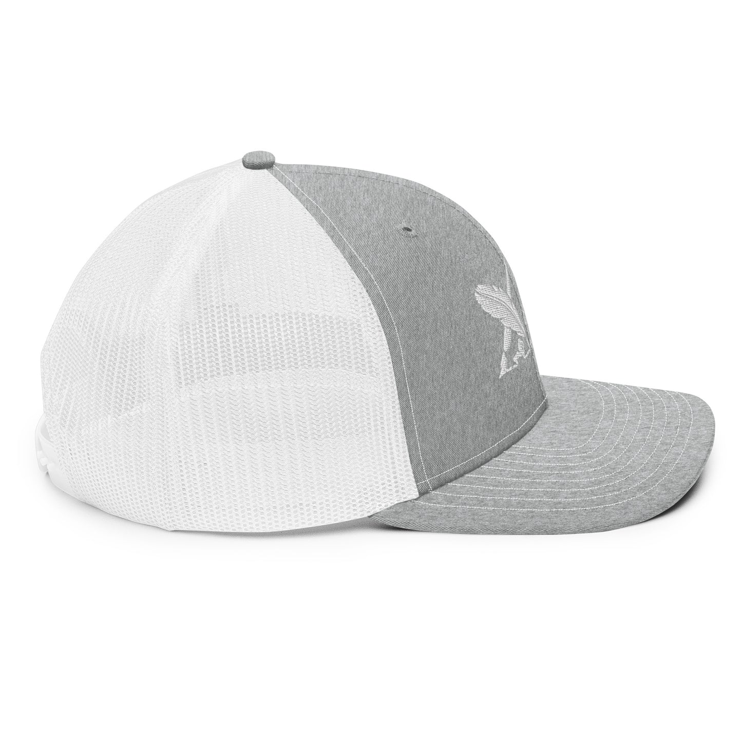 XCLUSIF POETIX WHITE LOGO Snapback Trucker Cap