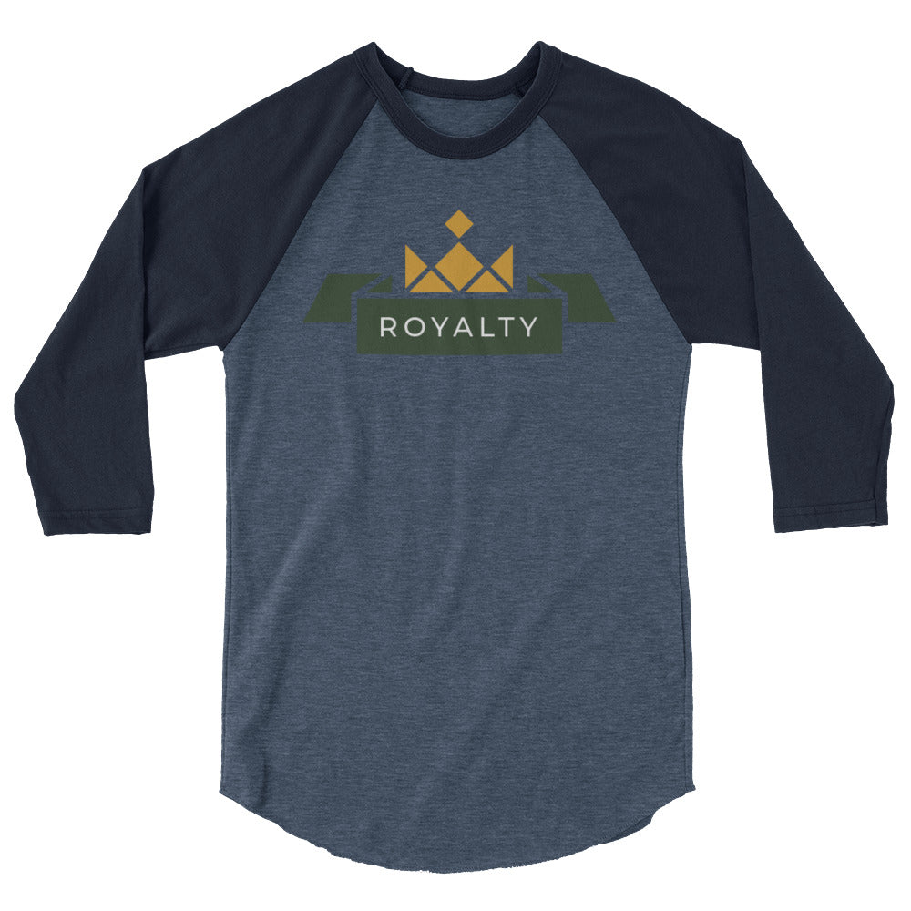 ROYALTY BY XCLUSIF POETIX 3/4 sleeve raglan shirt