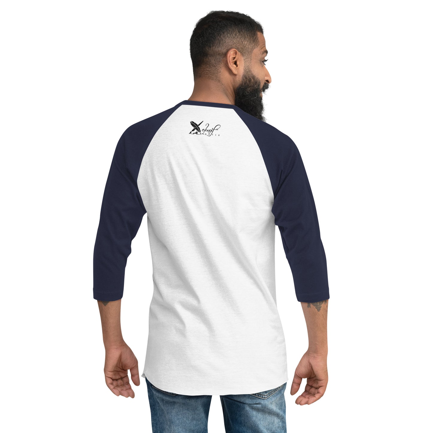 "LOVE ALWAYS WINS" BY XCLUSIF POETIX 3/4 sleeve raglan shirt