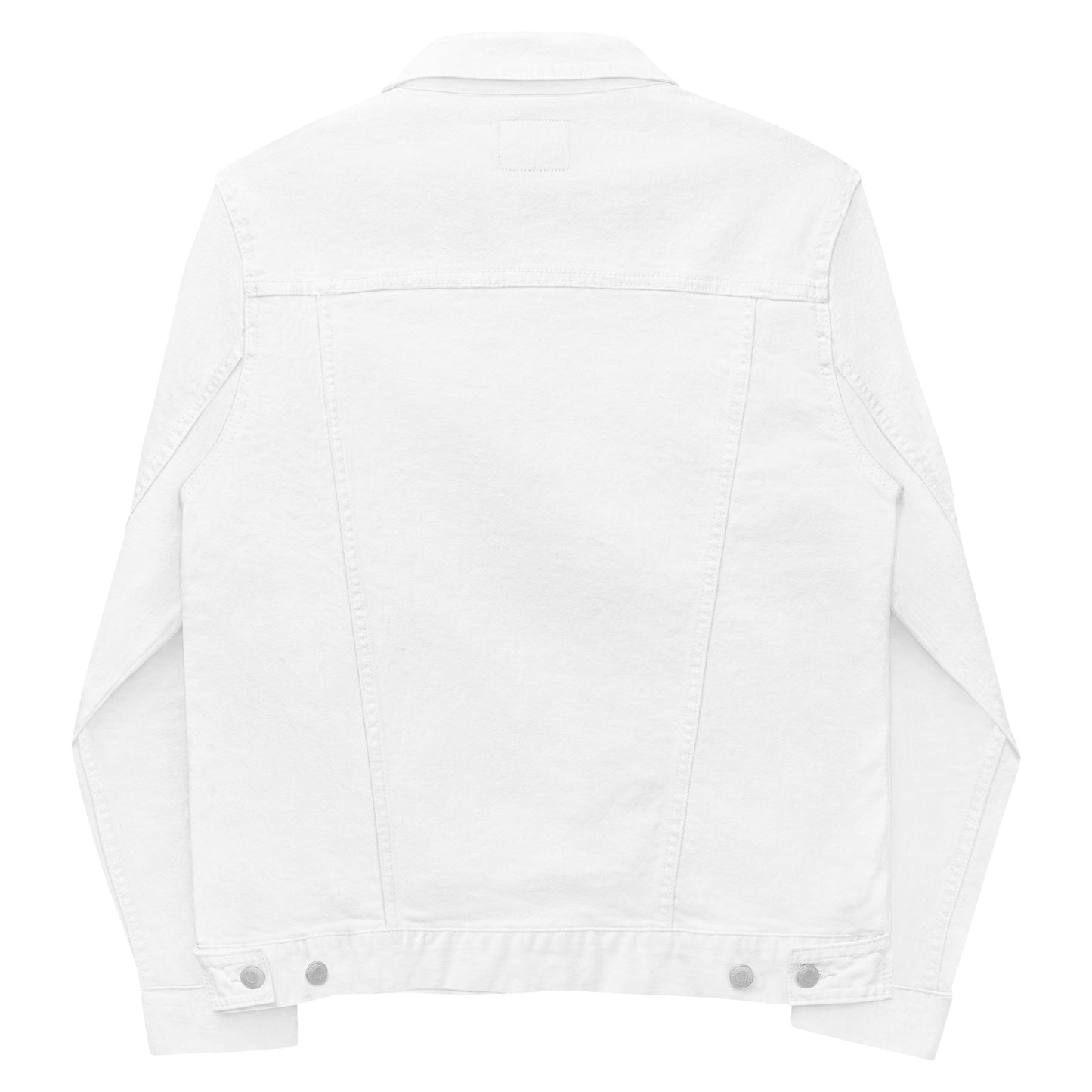 XCLUSIF POETIX WHITE LOGO Unisex denim jacket