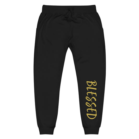 BLESSED BY XCLUSIF POETIX Unisex fleece sweatpants