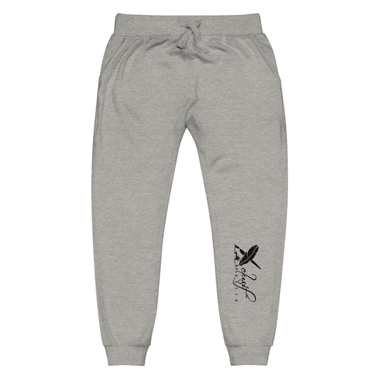 XCLUSIF POETIX BLACK LOGO Unisex fleece sweatpants