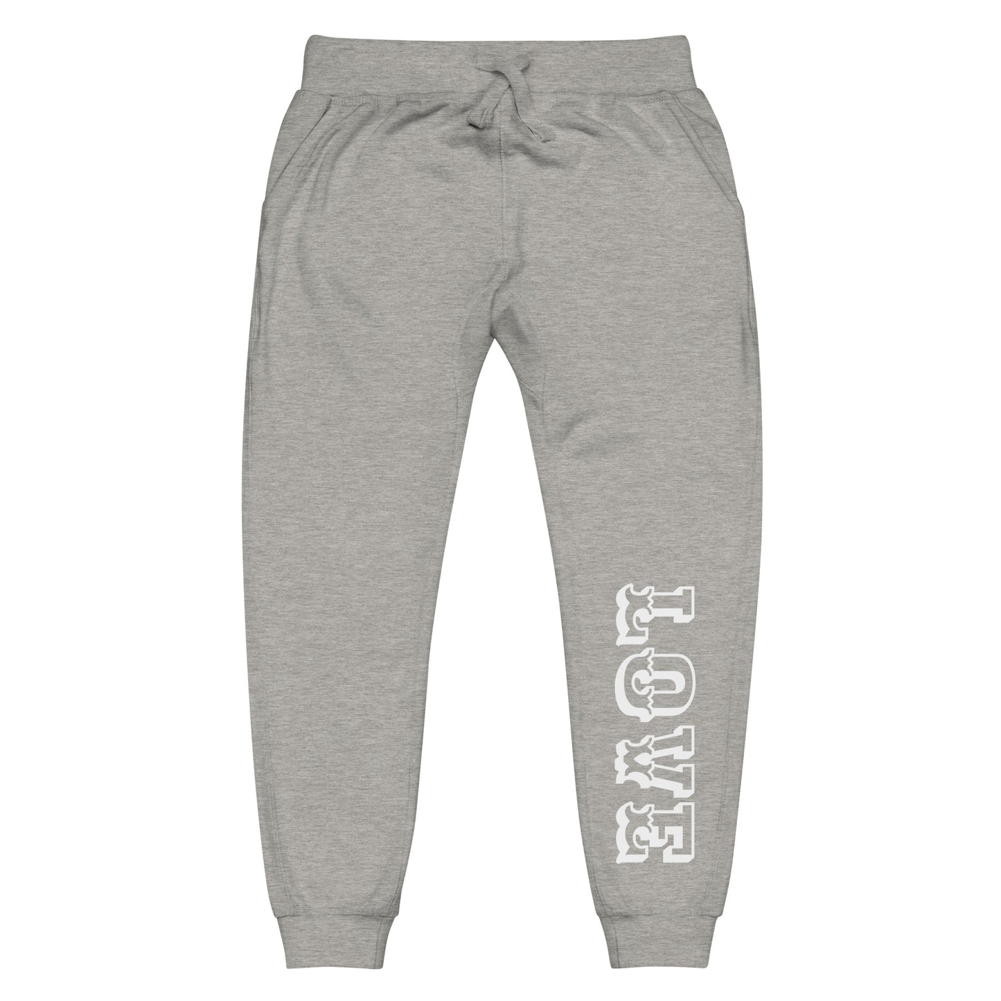 LOVE BY XCLUSIF POETIX Unisex fleece sweatpants