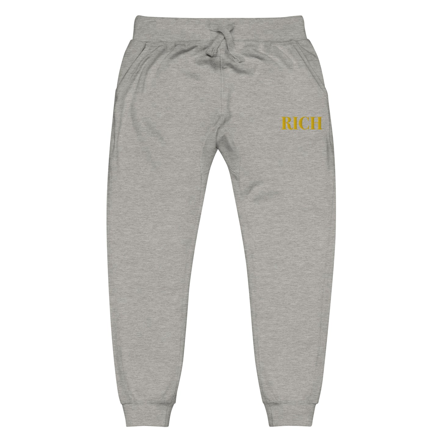 RICH BY XCLUSIF POETIX Embroidery Unisex fleece sweatpants