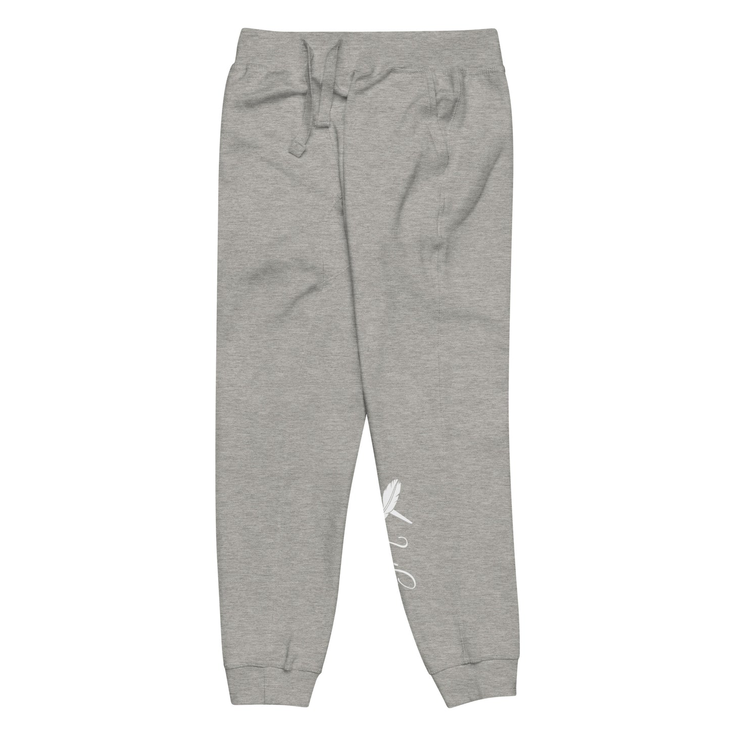 XCLUSIF POETIX WHITE LOGO Unisex fleece sweatpants