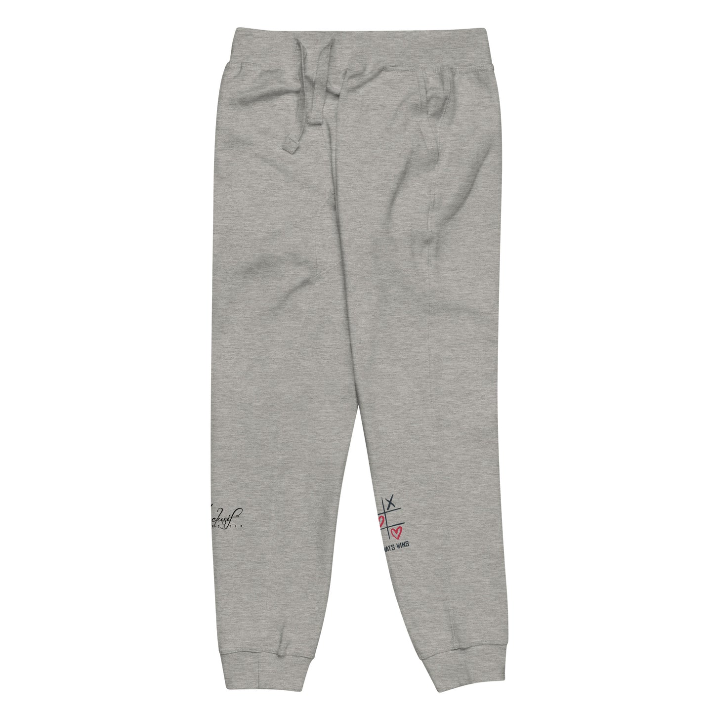 "LOVE ALWAYS WINS" BY XCLUSIF POETIX Unisex fleece sweatpants