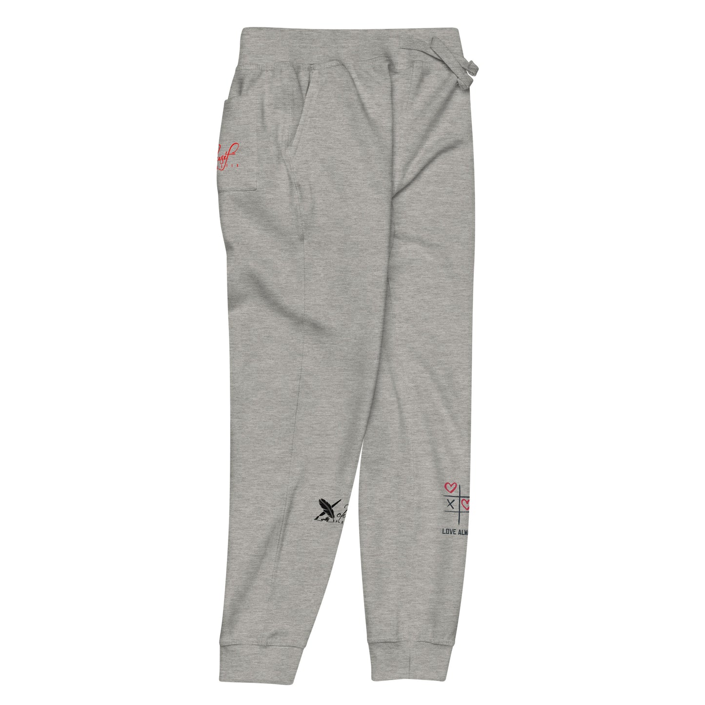 "LOVE ALWAYS WINS" BY XCLUSIF POETIX Unisex fleece sweatpants