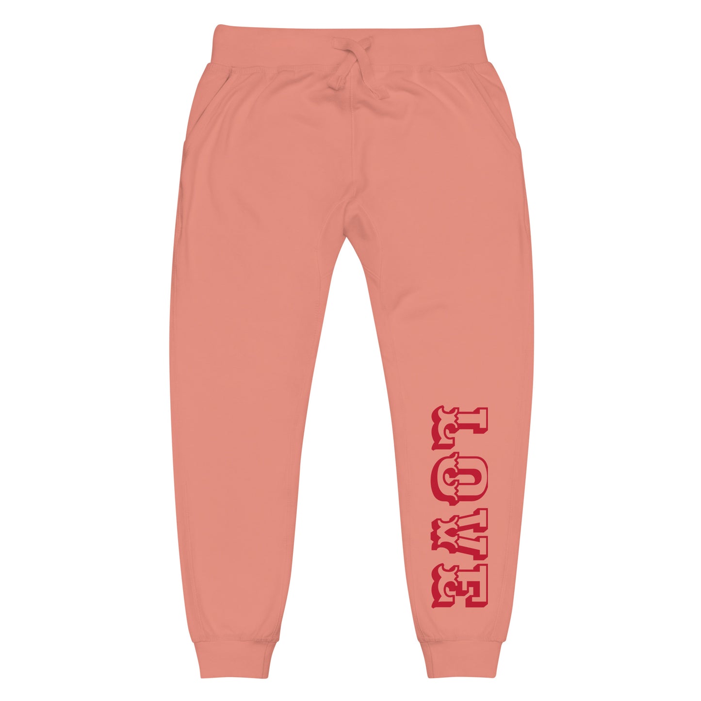 LOVE BY XCLUSIF POETIX Unisex fleece sweatpants