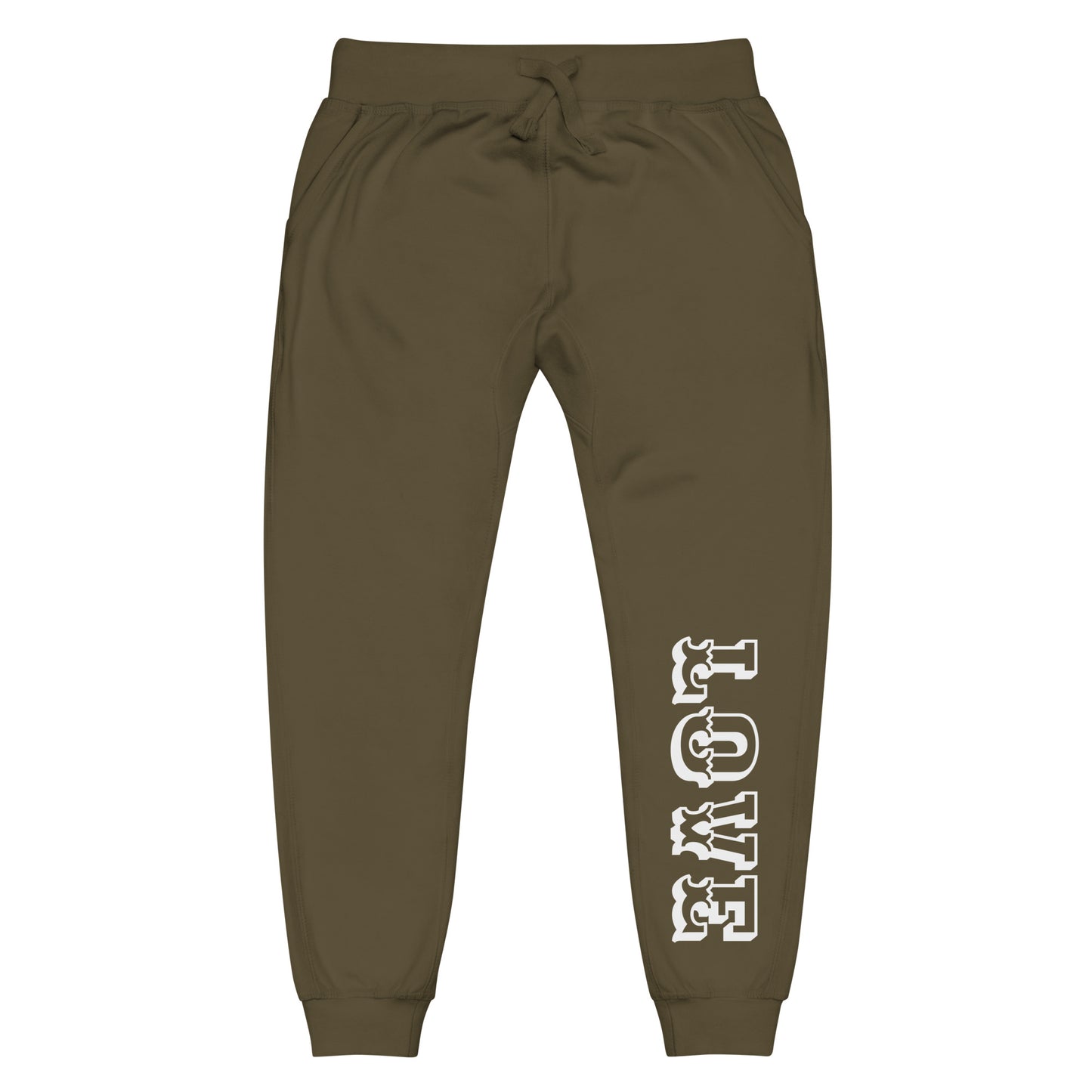 LOVE BY XCLUSIF POETIX Unisex fleece sweatpants