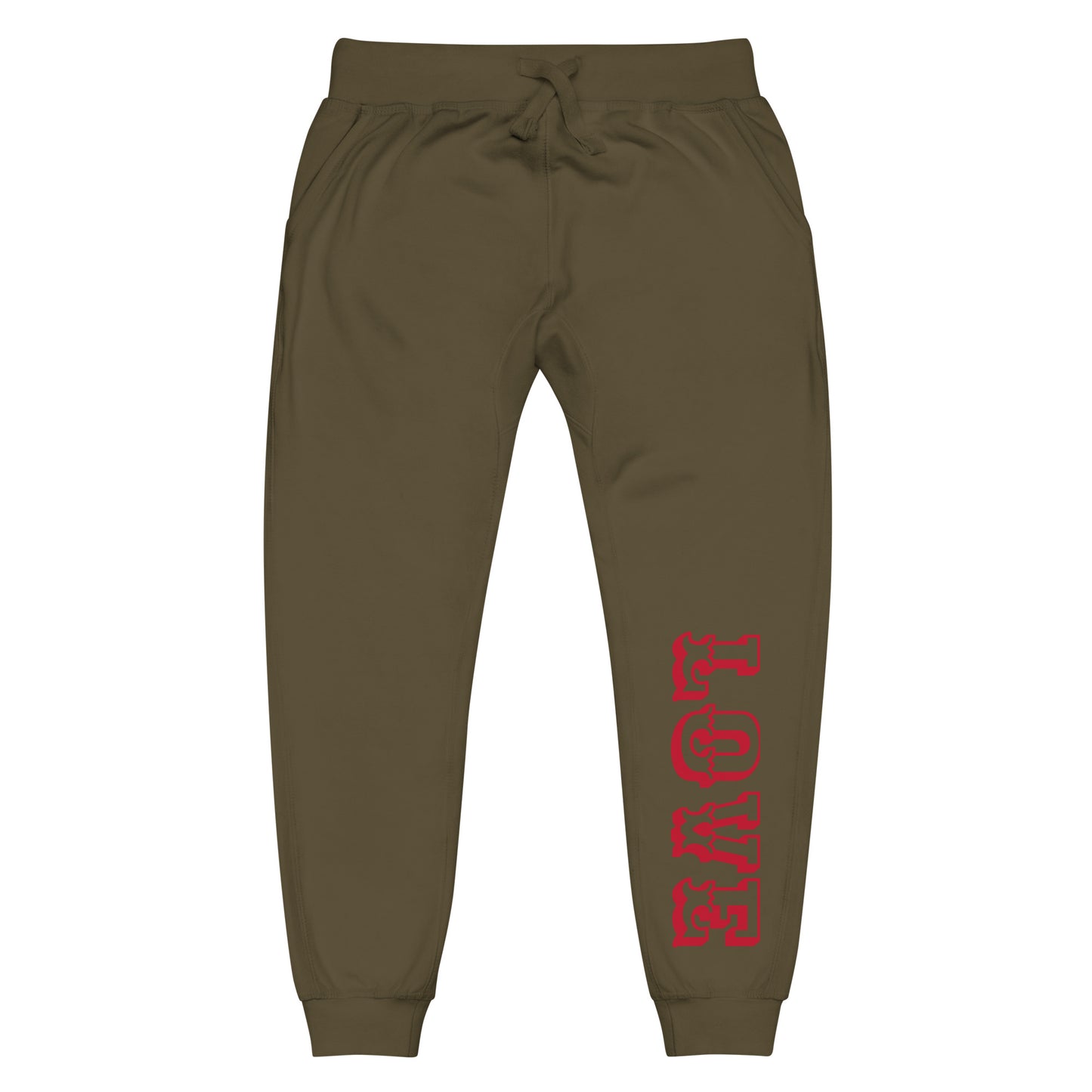 LOVE BY XCLUSIF POETIX Unisex fleece sweatpants