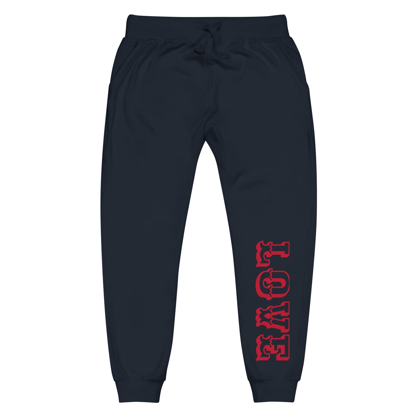 LOVE BY XCLUSIF POETIX Unisex fleece sweatpants