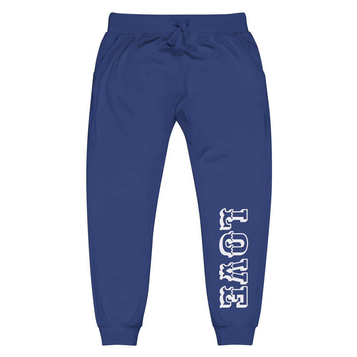 LOVE BY XCLUSIF POETIX Unisex fleece sweatpants