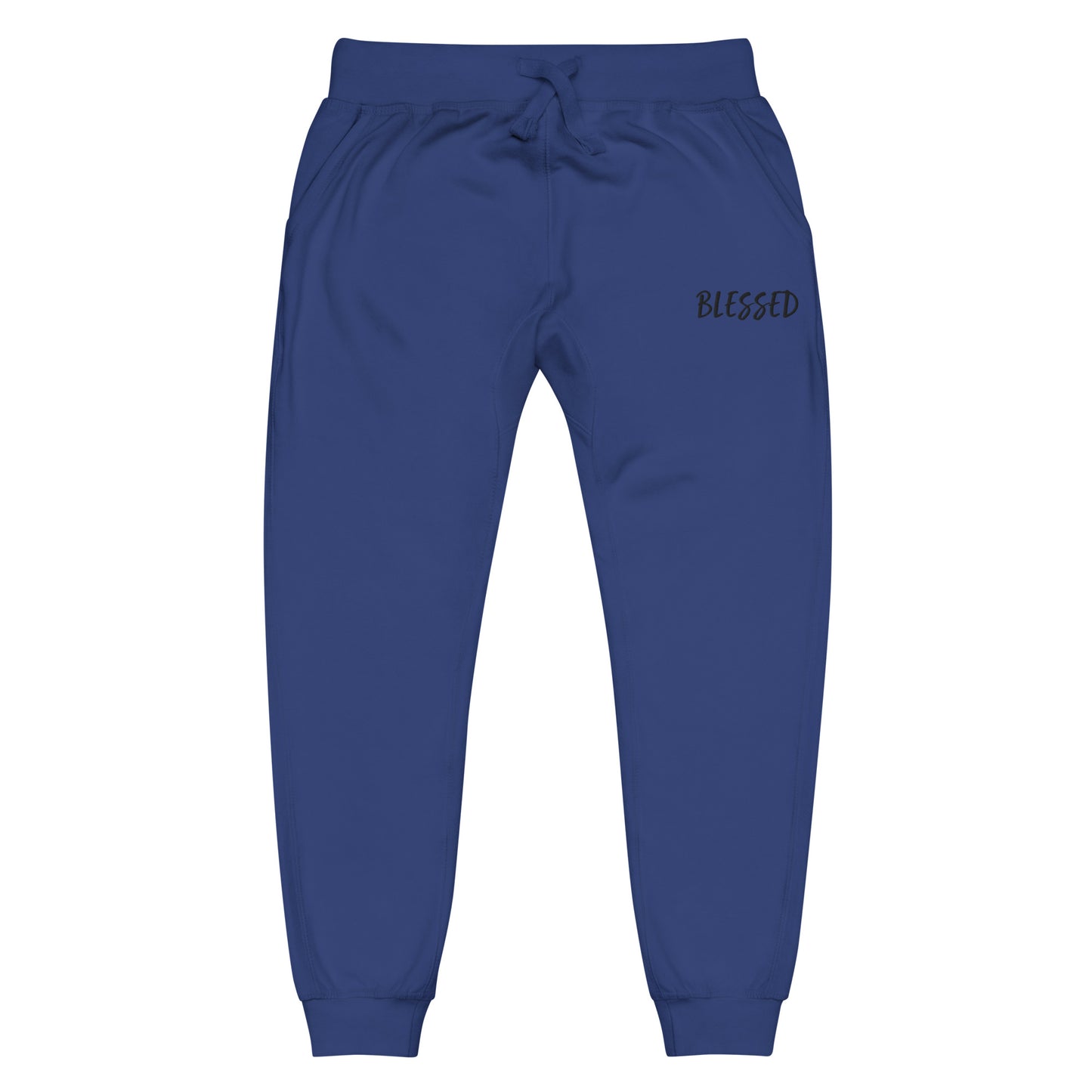 BLESSED BY XCLUSIF POETIX EMBROIDERY Unisex fleece sweatpants