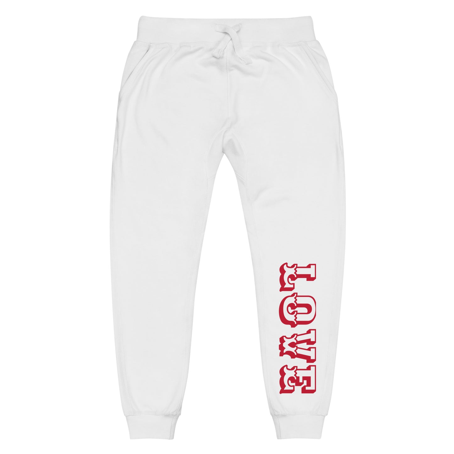 LOVE BY XCLUSIF POETIX Unisex fleece sweatpants