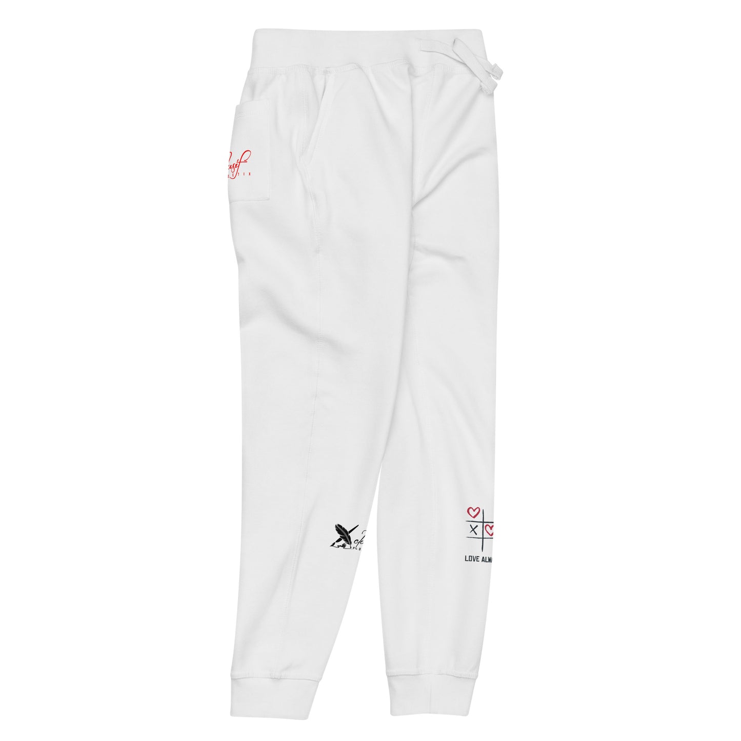 "LOVE ALWAYS WINS" BY XCLUSIF POETIX Unisex fleece sweatpants