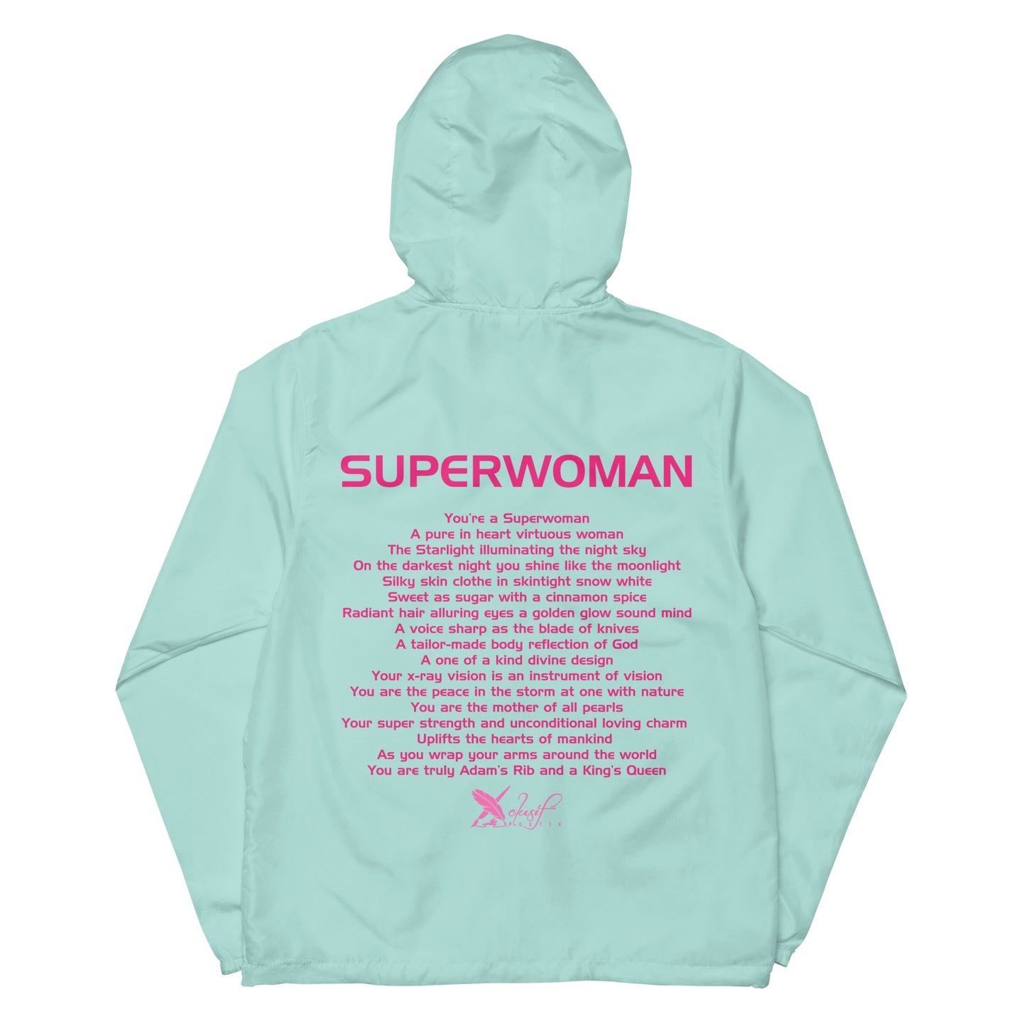 SUPERWOMAN BY XCLUSIF POETIX Unisex lightweight zip up windbreaker