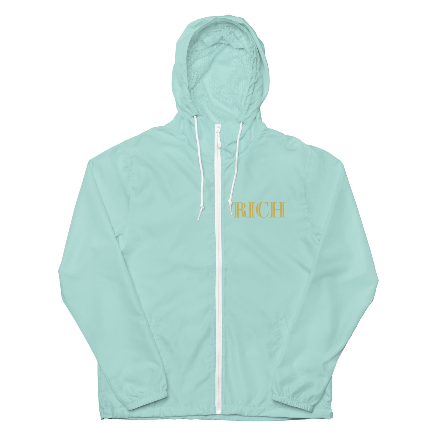 RICH BY XCLUSIF POETIX Unisex lightweight zip up windbreaker