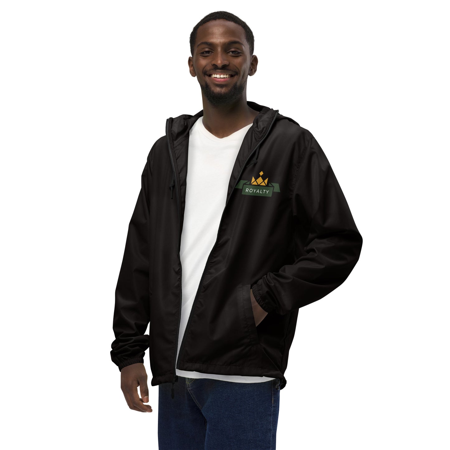 ROYALTY BY XCLUSIF POETIX Unisex lightweight zip up windbreaker