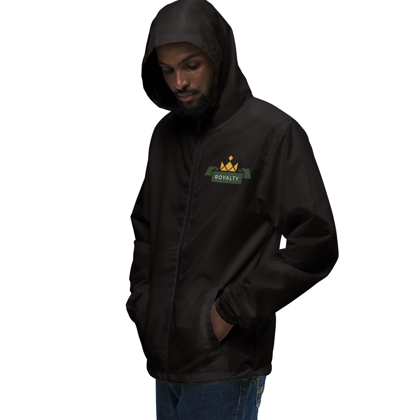 ROYALTY BY XCLUSIF POETIX Unisex lightweight zip up windbreaker