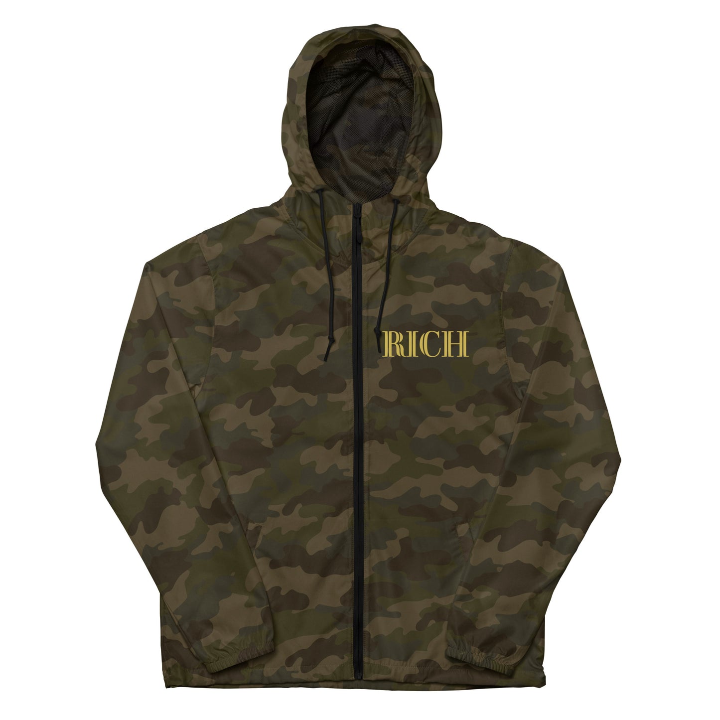 RICH BY XCLUSIF POETIX Unisex lightweight zip up windbreaker