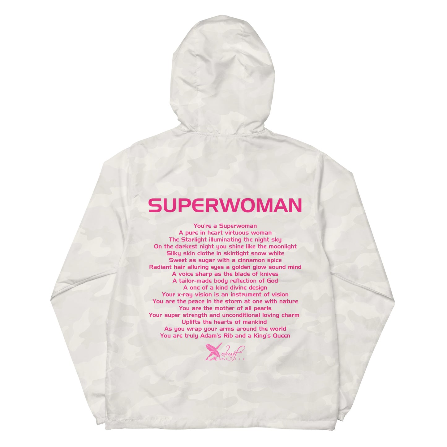 SUPERWOMAN BY XCLUSIF POETIX Unisex lightweight zip up windbreaker