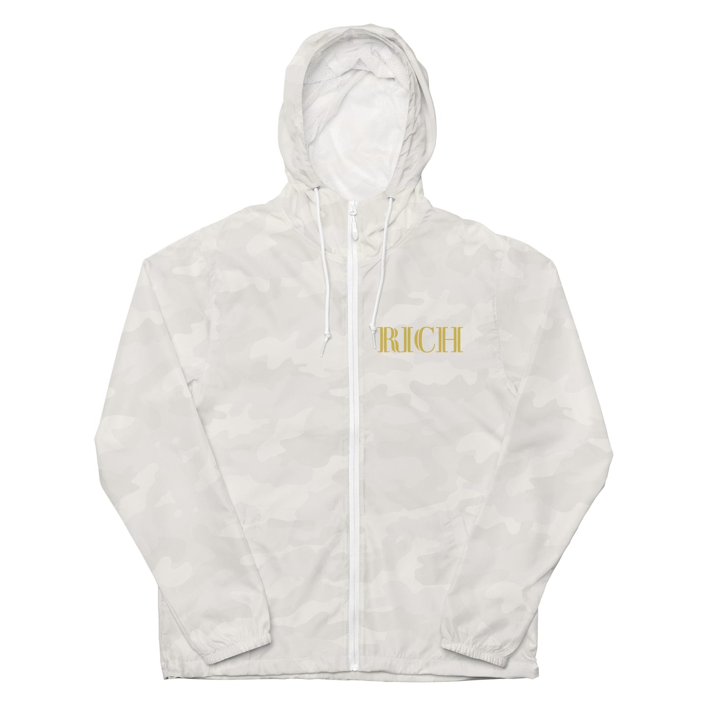 RICH BY XCLUSIF POETIX Unisex lightweight zip up windbreaker