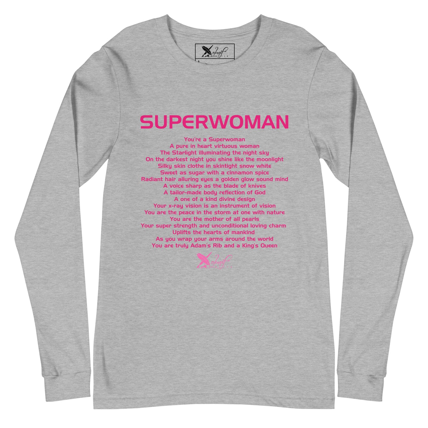 SUPERWOMAN BY XCLUSIF POETIX Unisex Long Sleeve Tee