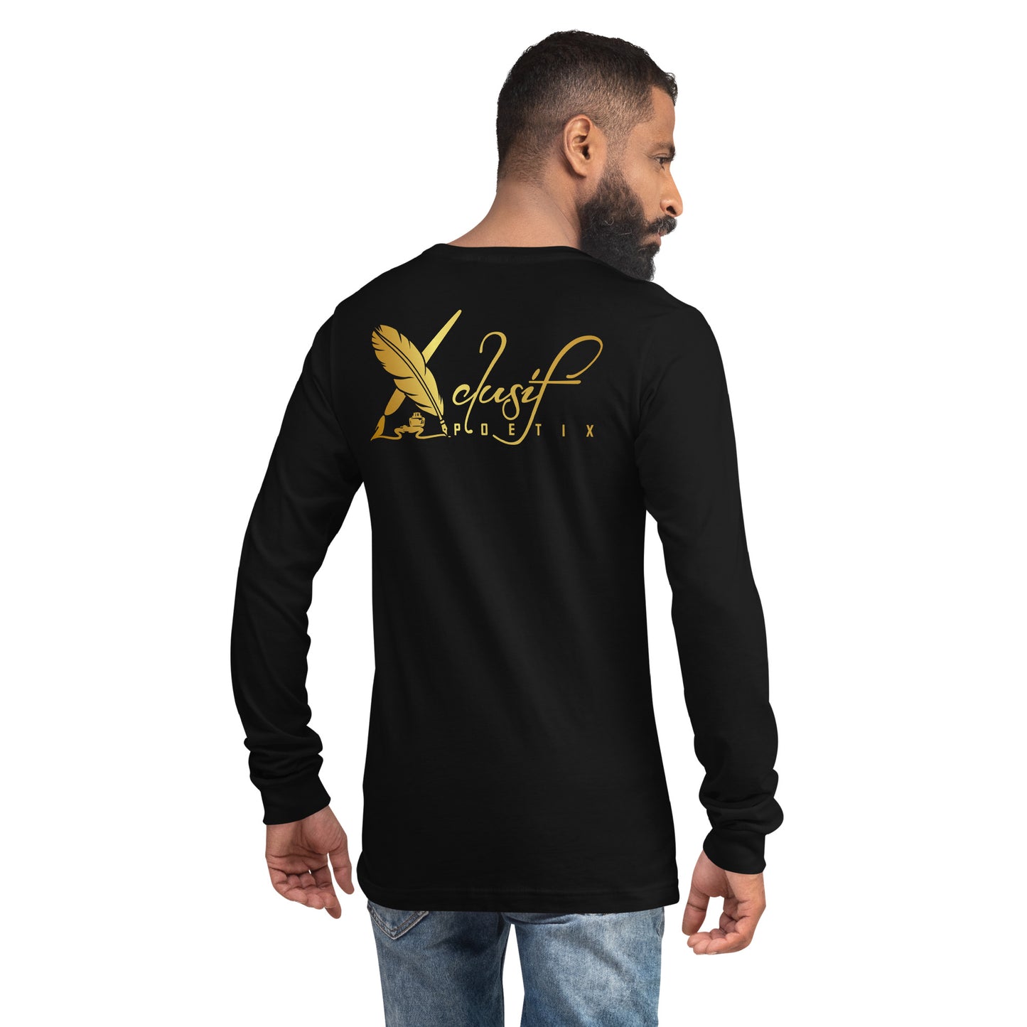 BLESSED BY XCLUSIF POETIX Unisex Long Sleeve Tee