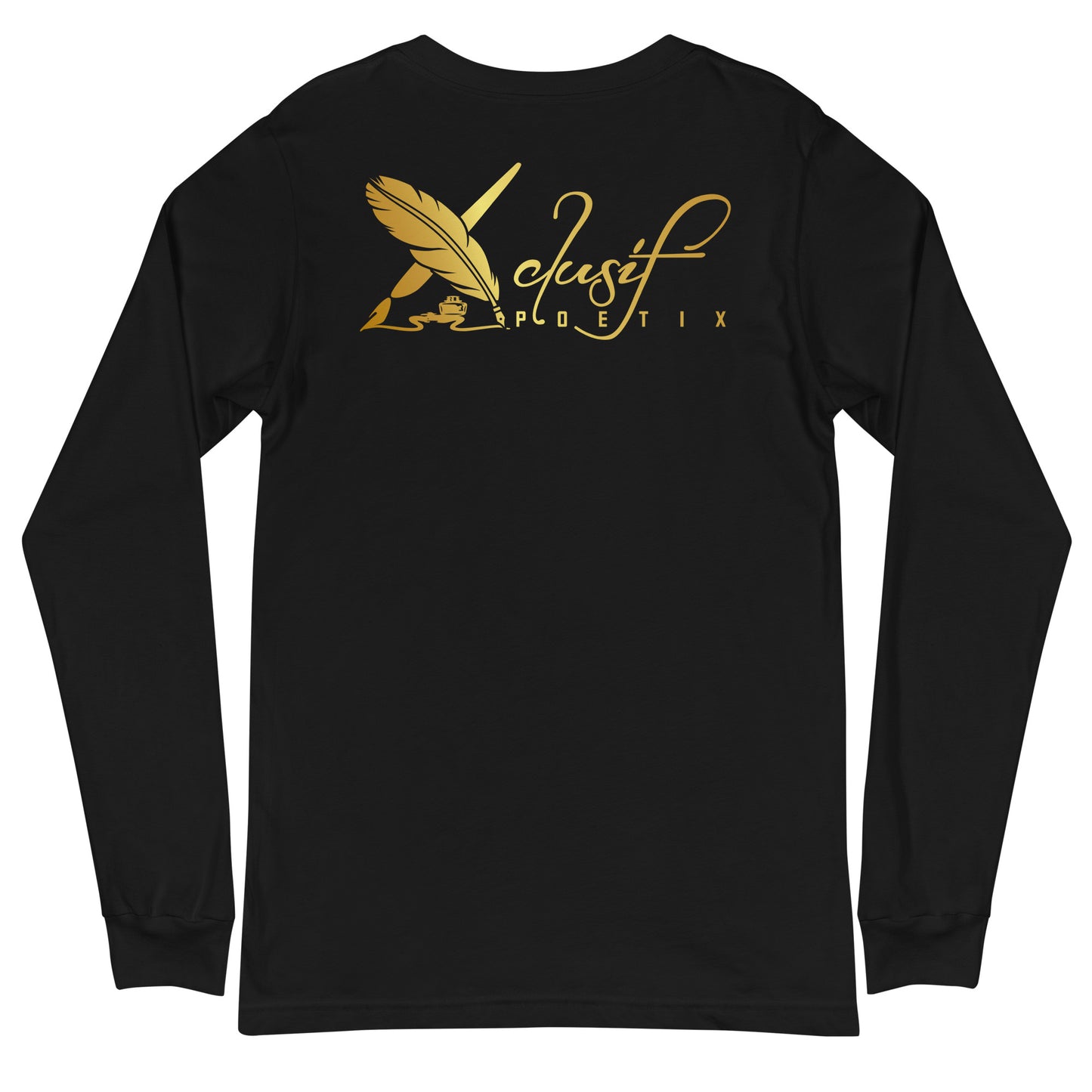 BLESSED BY XCLUSIF POETIX Unisex Long Sleeve Tee