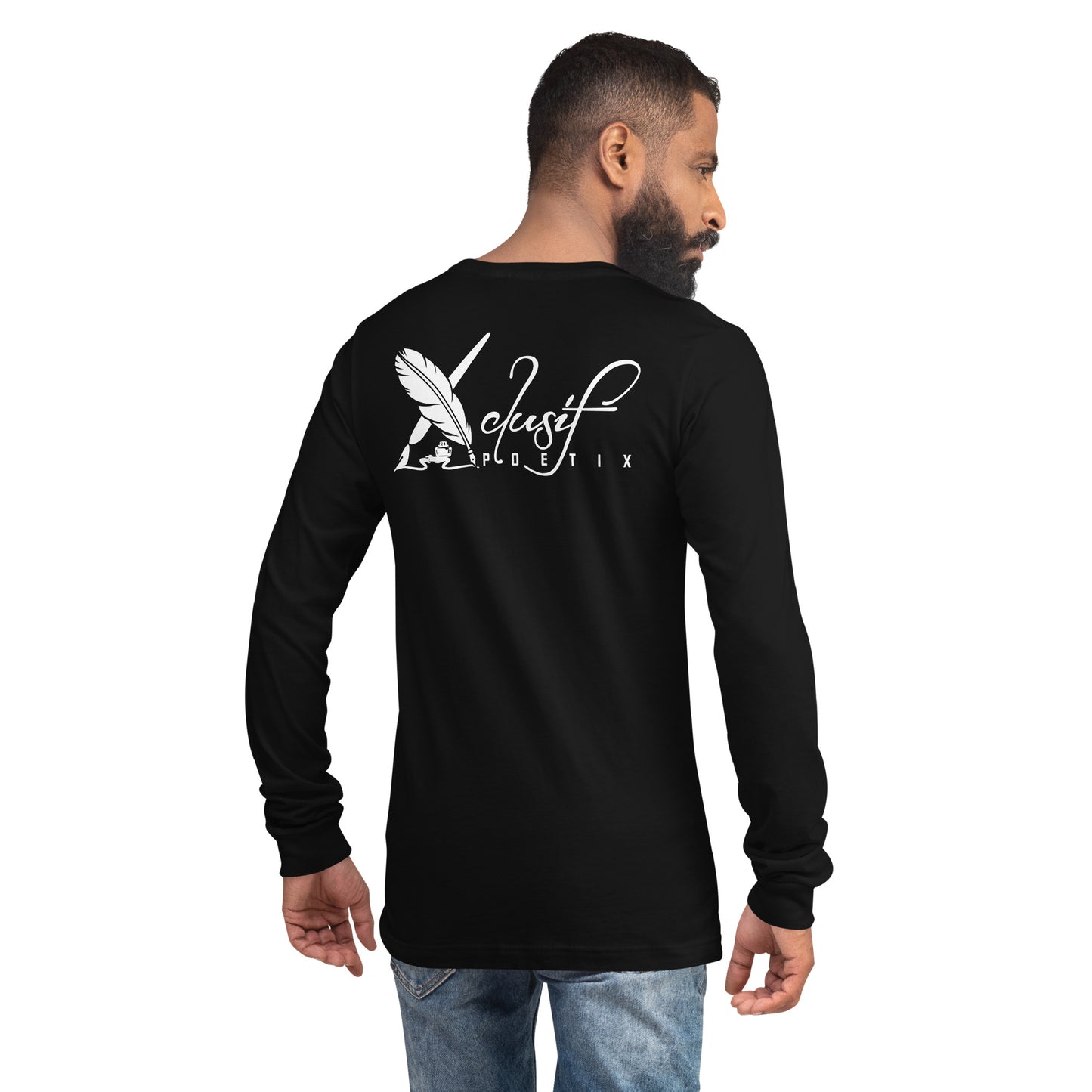 "LIVE FOR WHAT YOU LOVE" BY XCLUSIF POETIX Unisex Long Sleeve Tee