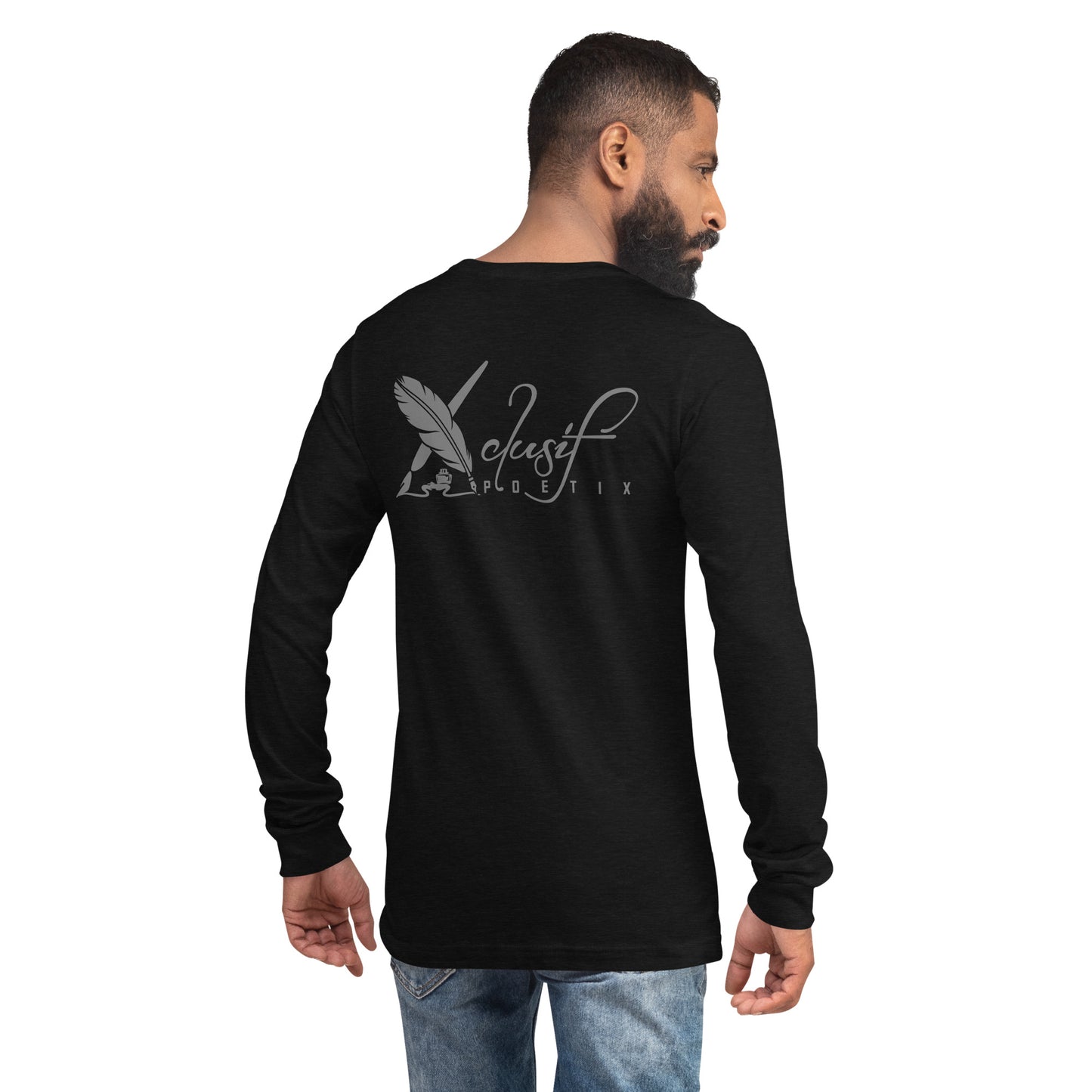 "SHINE BRIGHT LIKE A DIAMOND" BY XCLUSIF POETIX Unisex Long Sleeve Tee