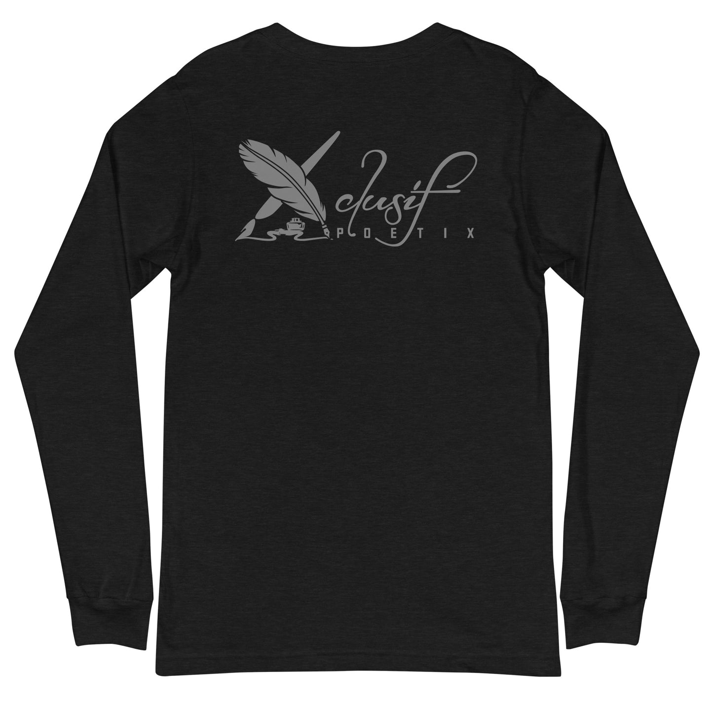 "SHINE BRIGHT LIKE A DIAMOND" BY XCLUSIF POETIX Unisex Long Sleeve Tee