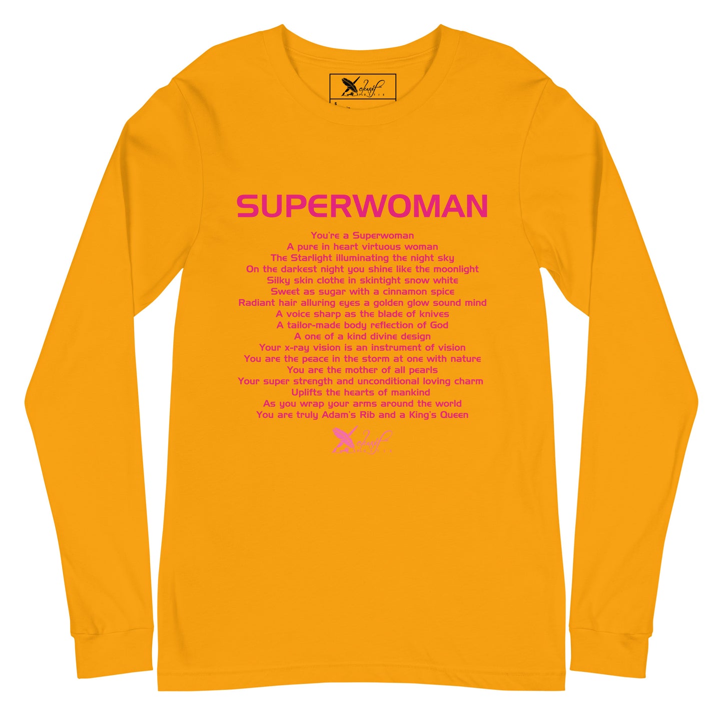 SUPERWOMAN BY XCLUSIF POETIX Unisex Long Sleeve Tee