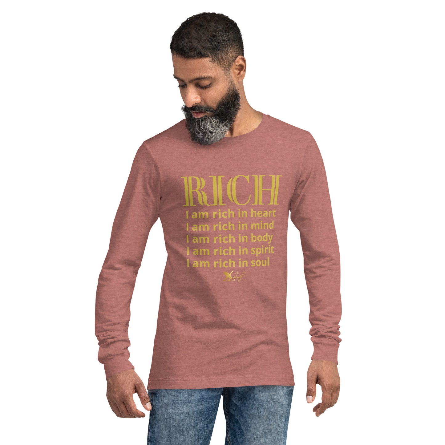 RICH BY XCLUSIF POETIX Unisex Long Sleeve Tee