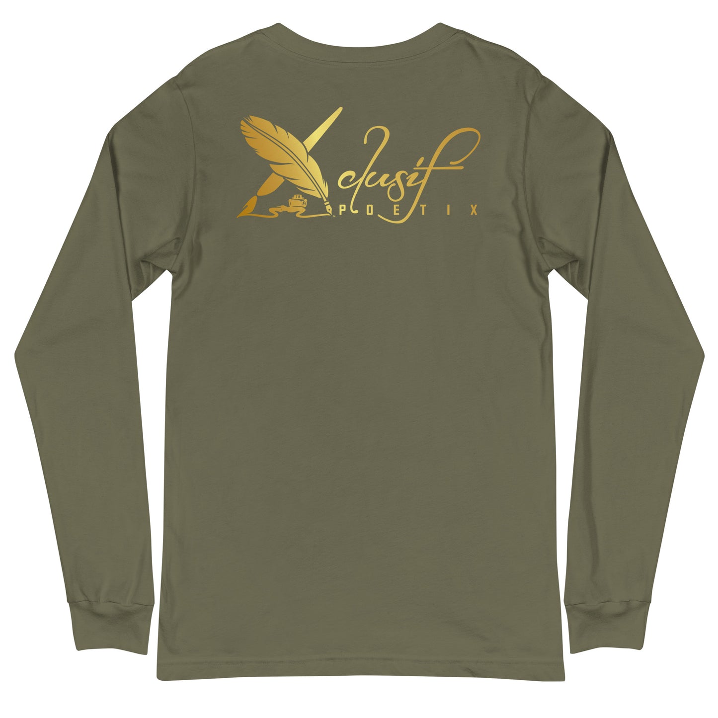 BLESSED BY XCLUSIF POETIX Unisex Long Sleeve Tee