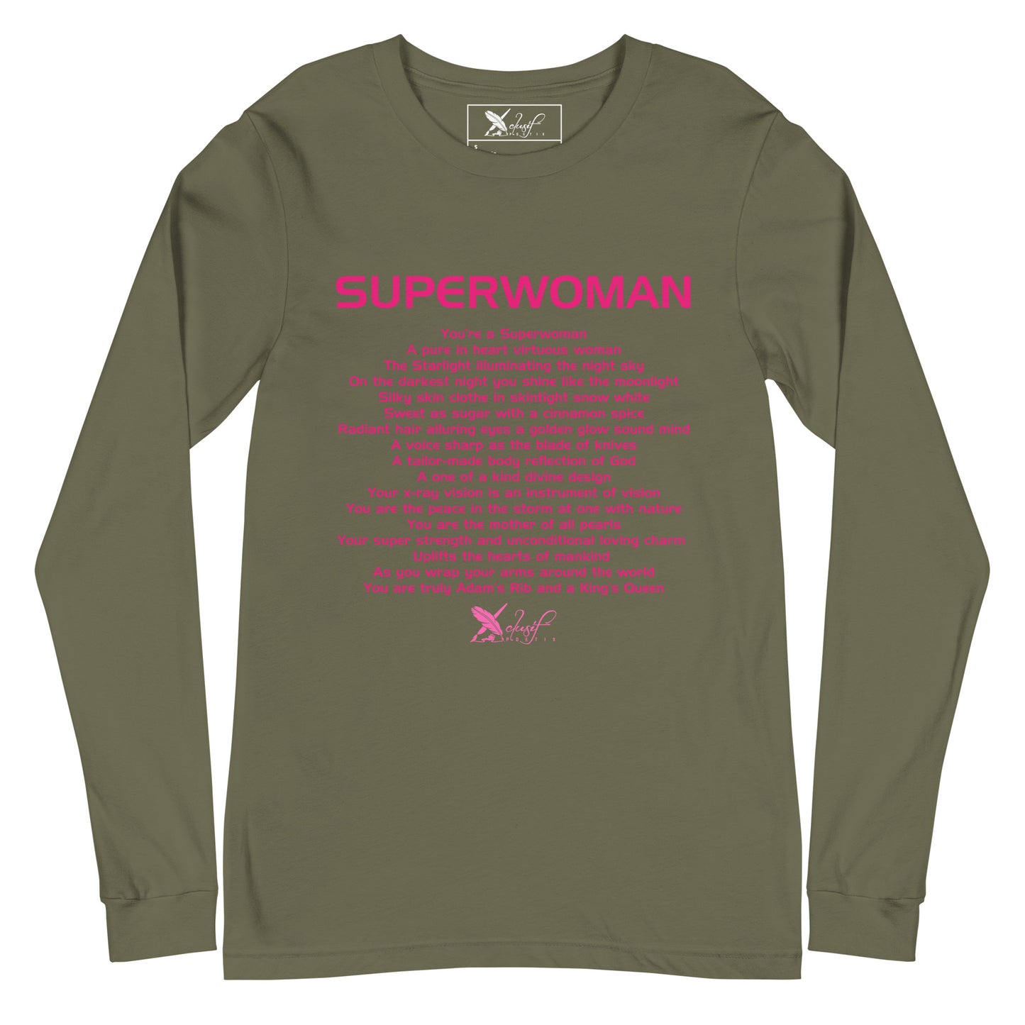 SUPERWOMAN BY XCLUSIF POETIX Unisex Long Sleeve Tee