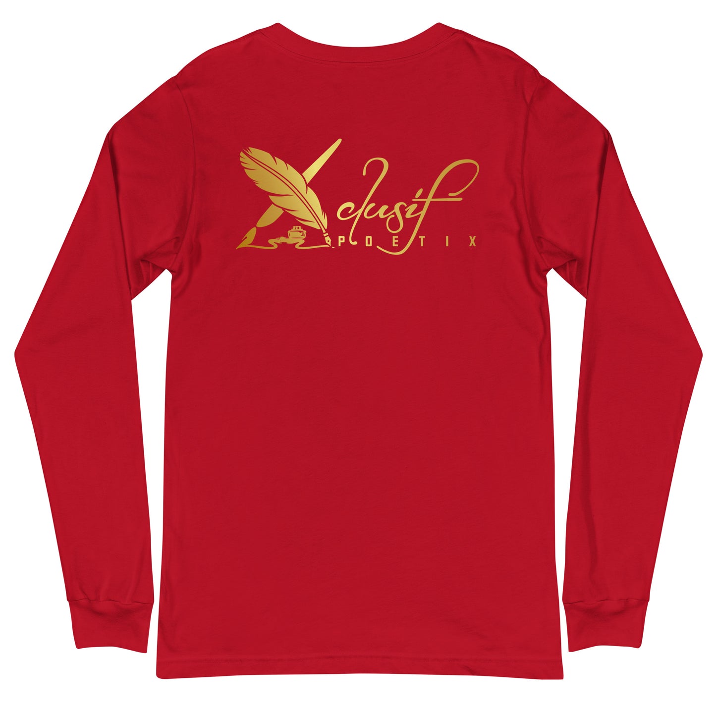 RICH BY XCLUSIF POETIX Unisex Long Sleeve Tee