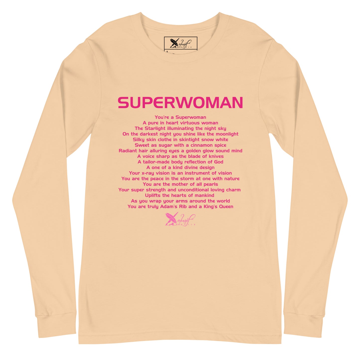 SUPERWOMAN BY XCLUSIF POETIX Unisex Long Sleeve Tee