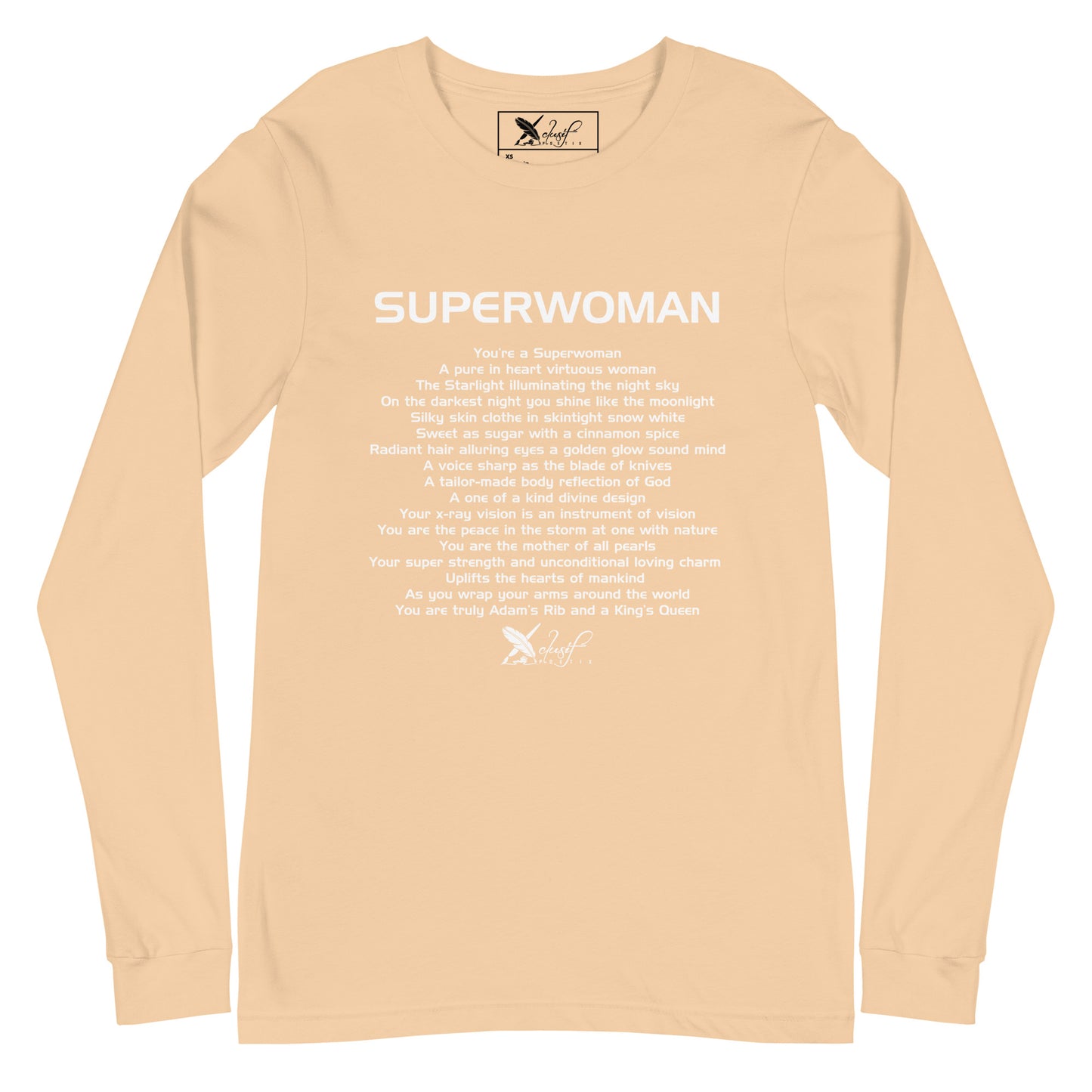 SUPERWOMAN BY XCLUSIF POETIX Unisex Long Sleeve Tee