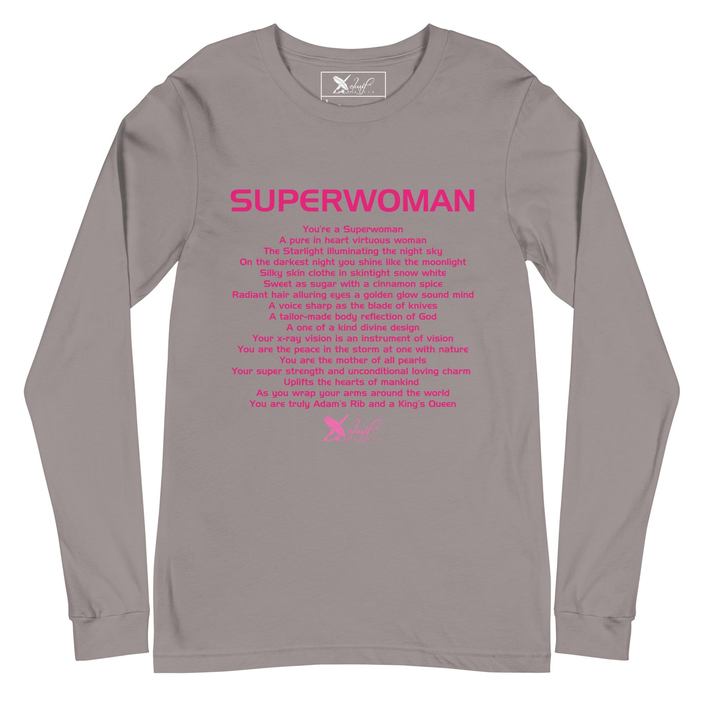 SUPERWOMAN BY XCLUSIF POETIX Unisex Long Sleeve Tee