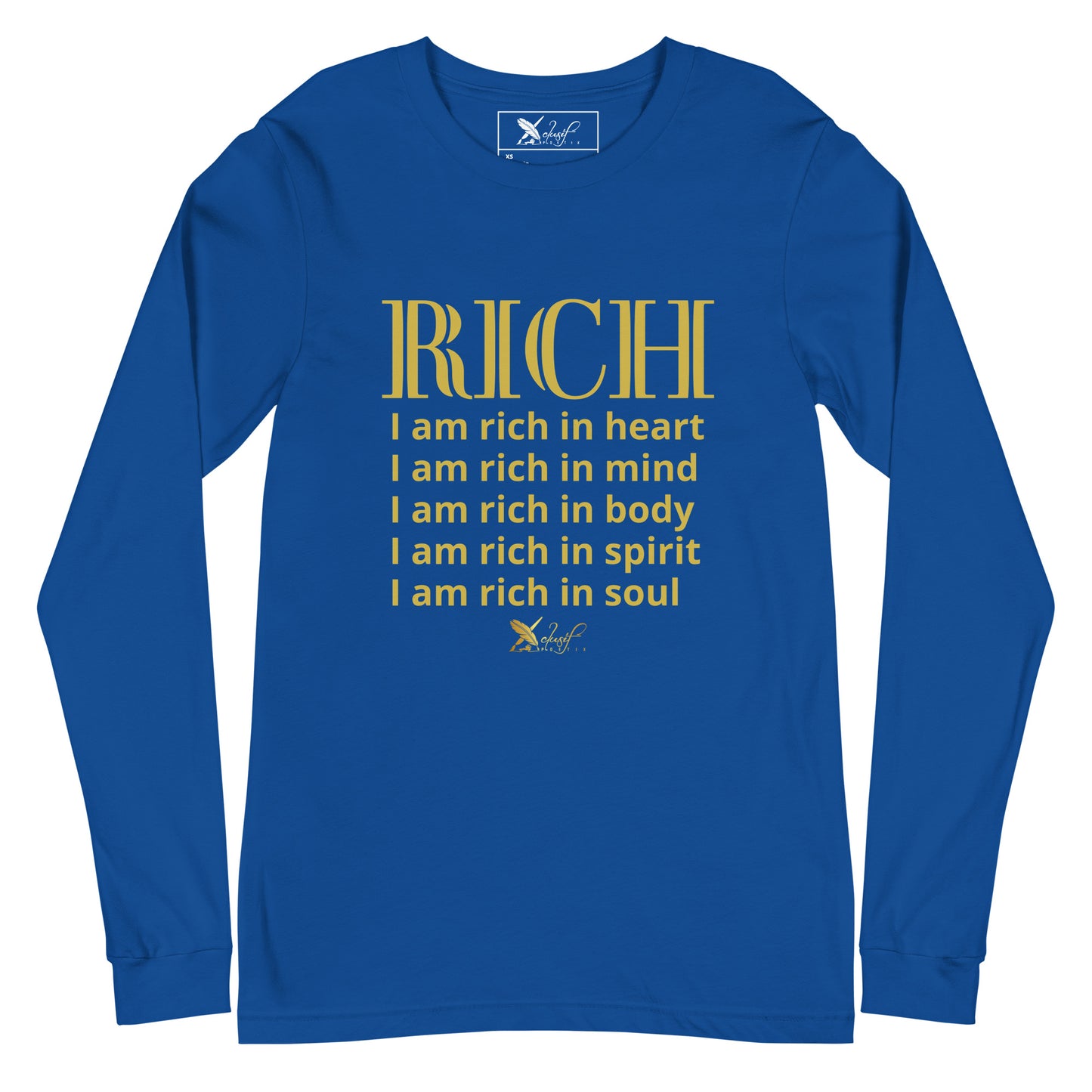 RICH BY XCLUSIF POETIX Unisex Long Sleeve Tee