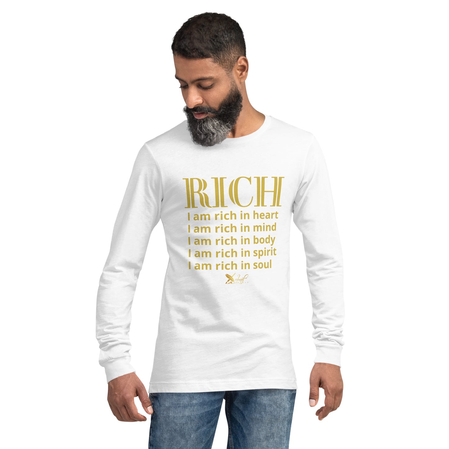 RICH BY XCLUSIF POETIX Unisex Long Sleeve Tee