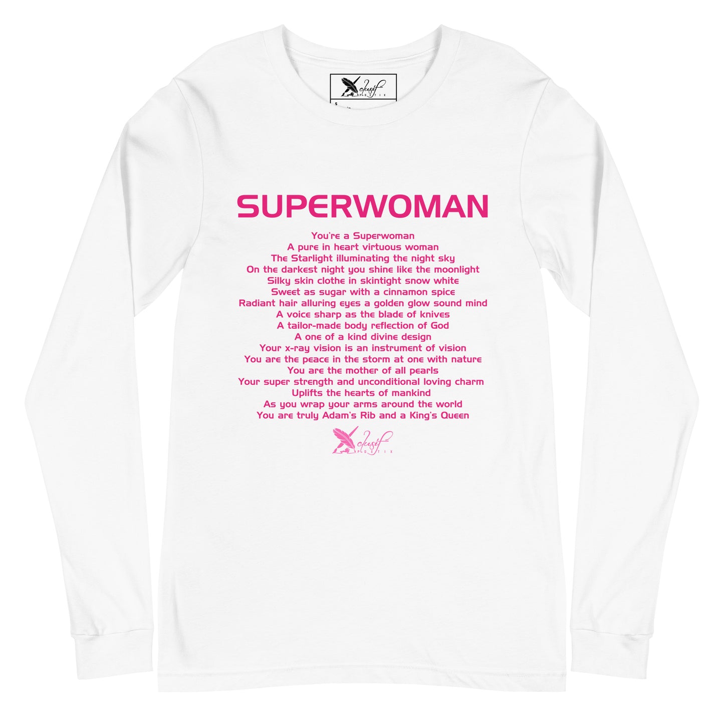 SUPERWOMAN BY XCLUSIF POETIX Unisex Long Sleeve Tee