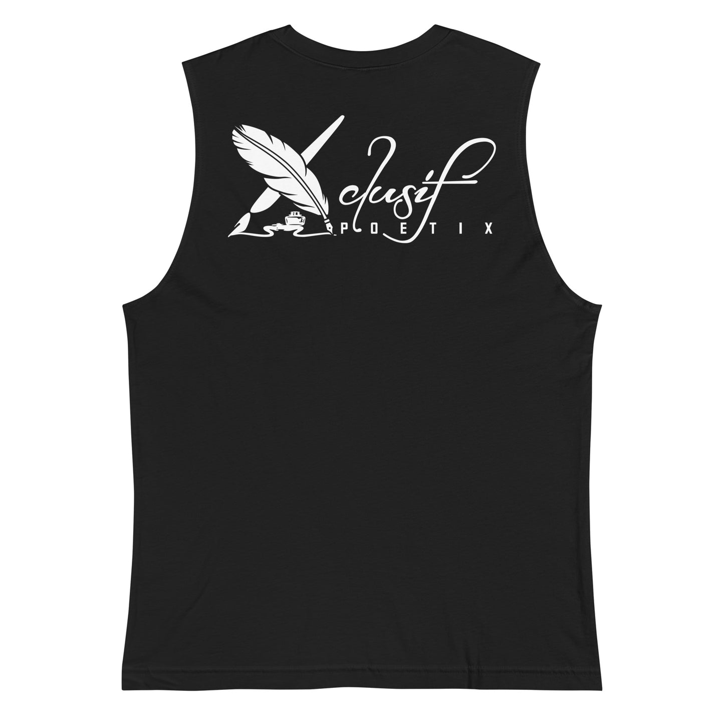 "LIVE FOR WHAT YOU LOVE" BY XCLUSIF POETIX Muscle Shirt