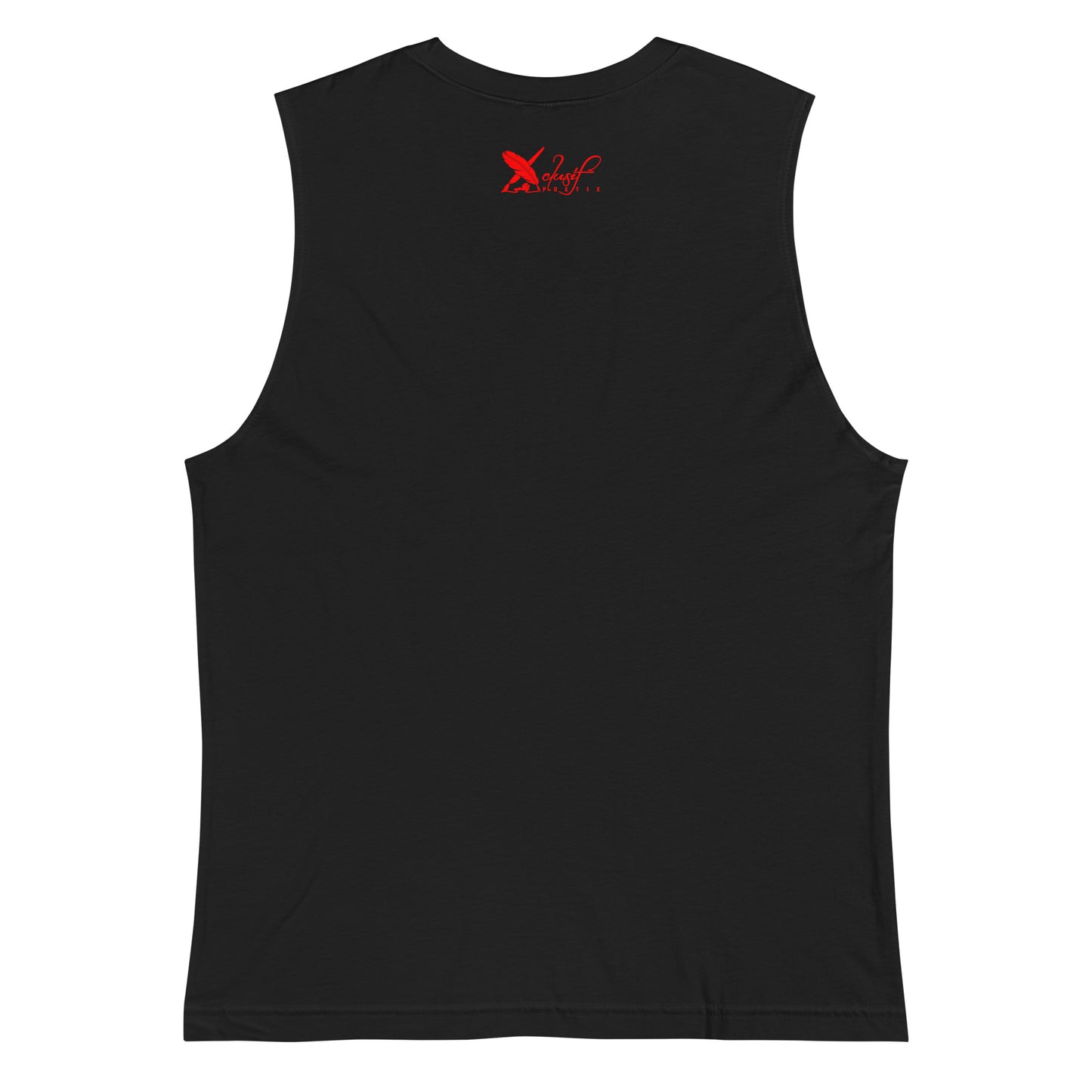 LOVE BY XCLUSIF POETIX Embroidery Muscle Shirt