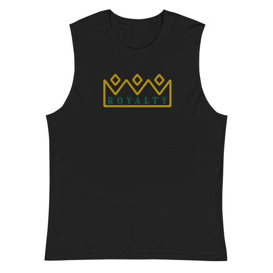 ROYALTY BY XCLUSIF POETIX Embroidery Muscle Shirt