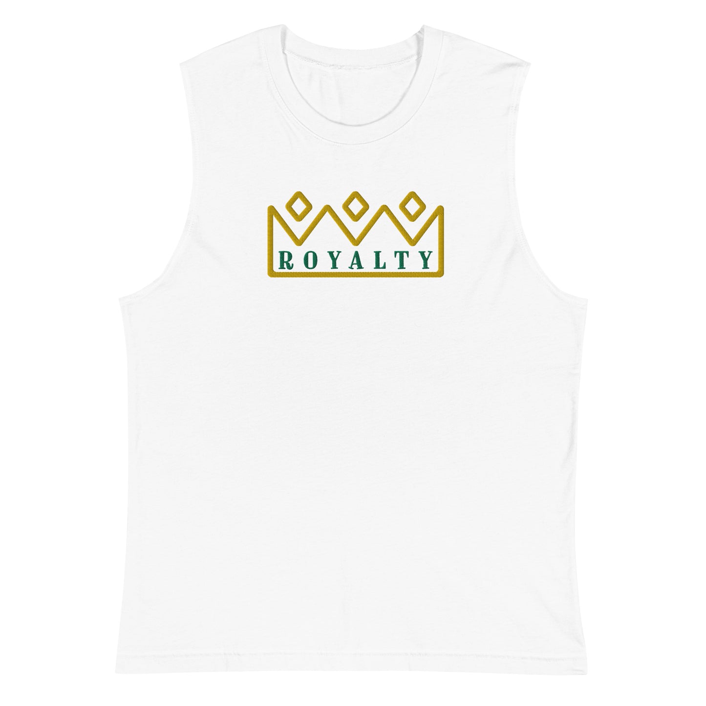 ROYALTY BY XCLUSIF POETIX Embroidery Muscle Shirt