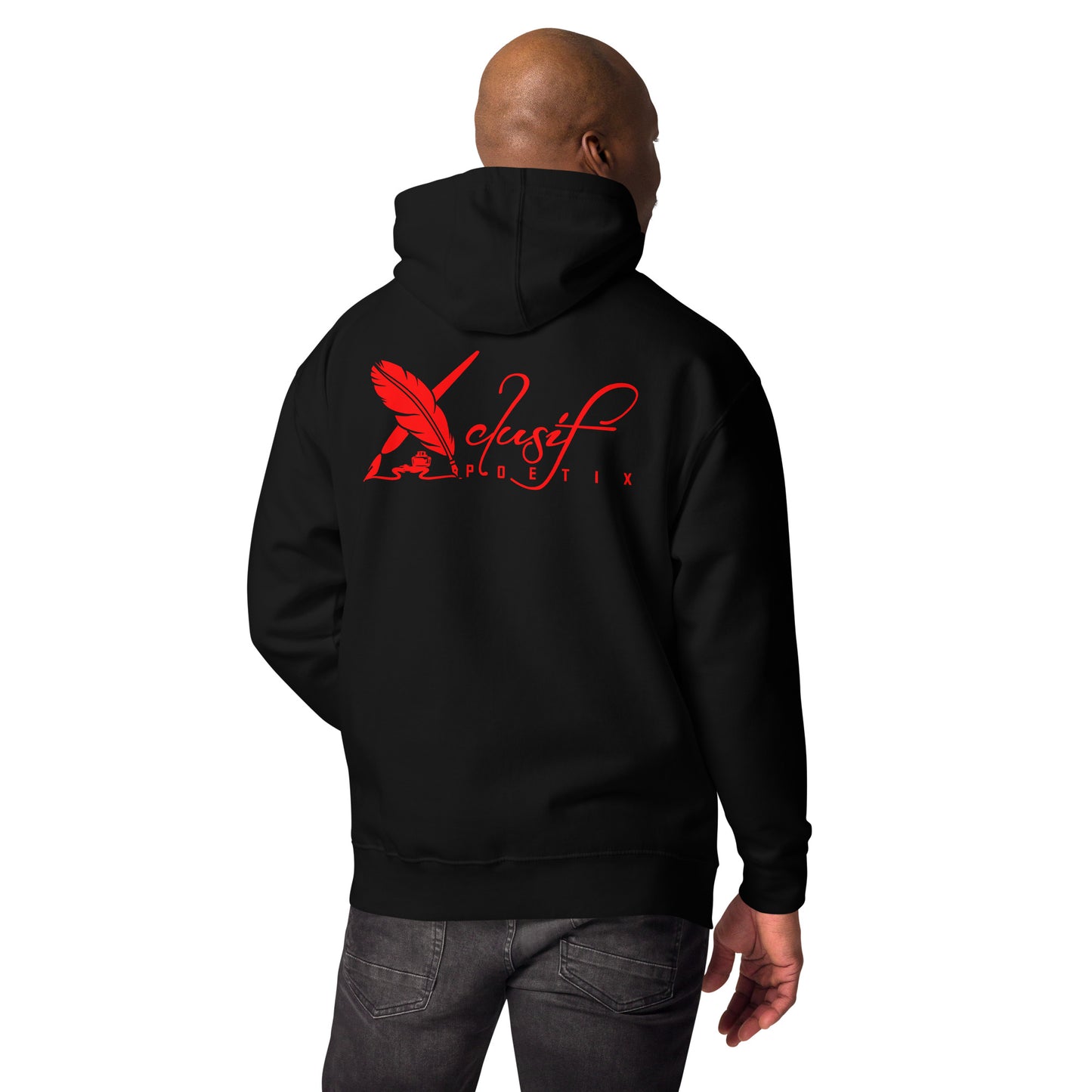 LOVE BY XCLUSIF POETIX Embroidery Unisex Hoodie